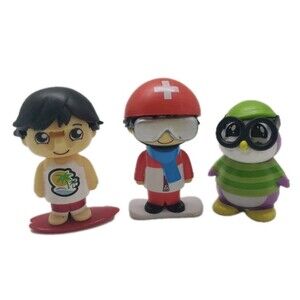 Ryans World 2" Figure Mini Cake Topper set Of 3